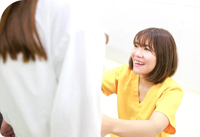 promise 04 【ボキボキしない】安心安全な施術を提供します